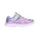 Skechers Geo Print Sparkle Mesh Gore &amp; Strap